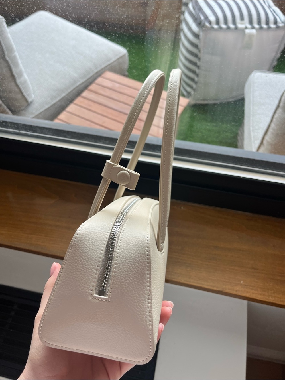 Mercer Shoulder Bag in Oat by Freja NY - Picture 5 of 8